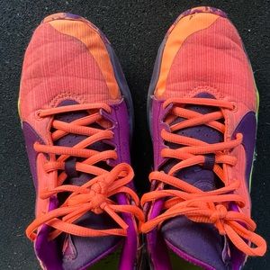 Nike Kids Zoom Freak 2 SE Bright Mango Basketball Shoes Sneaker Sz 6Y CZ4177-800